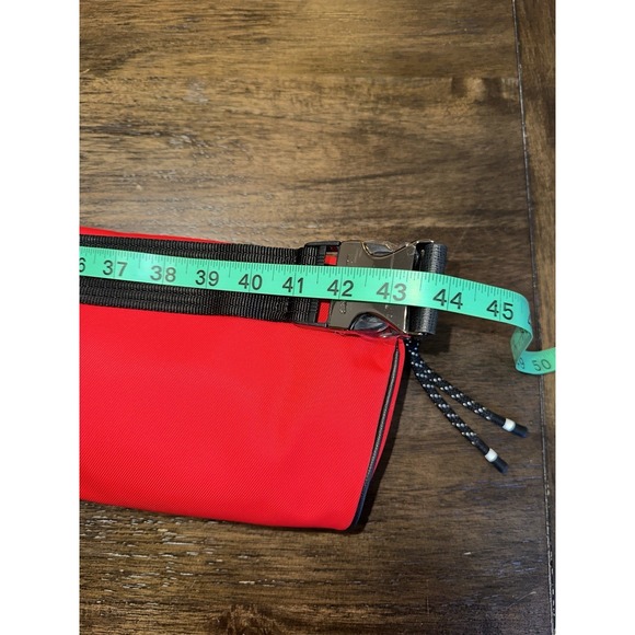 Longchamp Le Pliage Energy Belt Bag Poppy Red Purse Sling Crossbody Fanny Pack - Picture 12 of 12